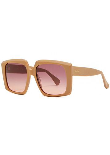 Oversized Square-frame Sunglasses - Max mara - Modalova