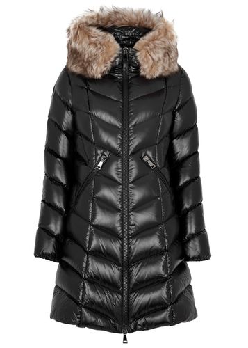 Marre Shearling-trimmed Quilted Shell Coat - - 1 (UK 10 / S) - Moncler - Modalova