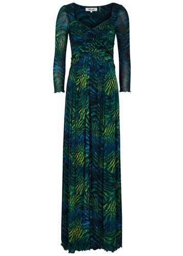 Gael Printed Tulle Maxi Dress - - 4 (UK 8 / S) - Diane von Furstenberg - Modalova