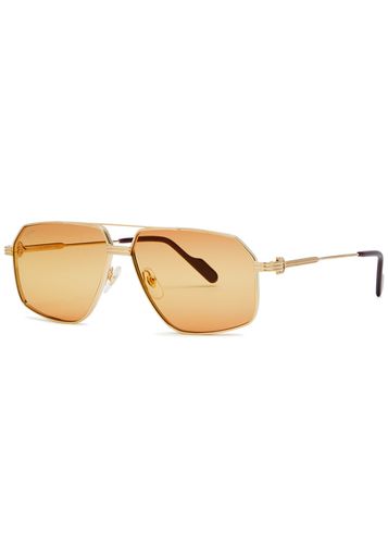 Aviator-style Sunglasses - CARTIER - Modalova