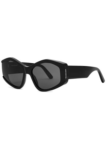 Hexagon-frame Sunglasses - Balenciaga - Modalova
