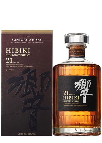 The Hibiki Japanese Blended, Whisky, 21 Year Old, Walnut Baklava Smoky Coal - House of Suntory - Modalova