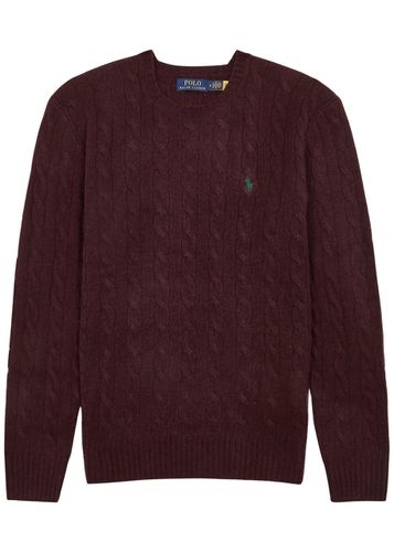 Cable-knit Wool-blend Jumper - - S - Polo ralph lauren - Modalova