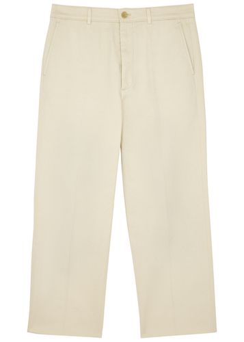 Cropped Straight-leg Cotton Trousers - - W32 - Gucci - Modalova
