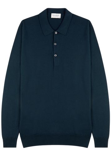 Belper Wool Polo Shirt - - Xxl - John Smedley - Modalova