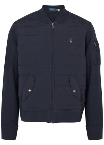 Quilted Shell and Cotton-blend Jacket - - S - Polo ralph lauren - Modalova