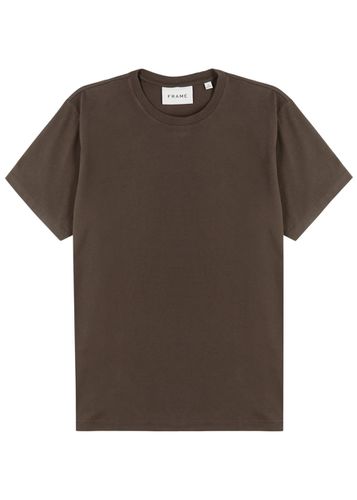 Frame Cotton T-shirt - Maroon - Frame - Modalova