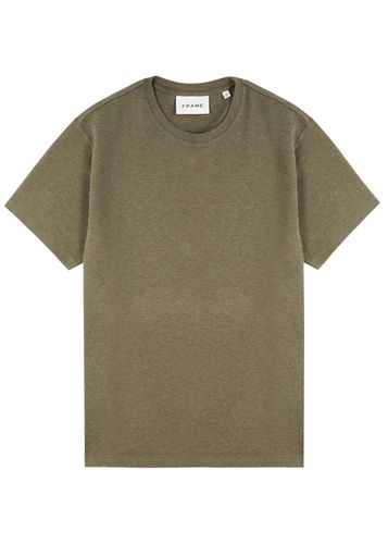Frame Cotton T-shirt - Green - Frame - Modalova