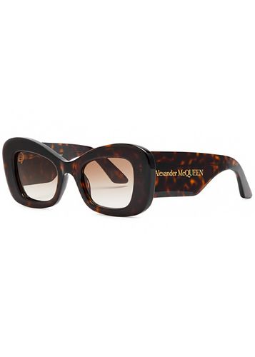 Oversized Cat-eye Sunglasses - Alexander McQueen - Modalova