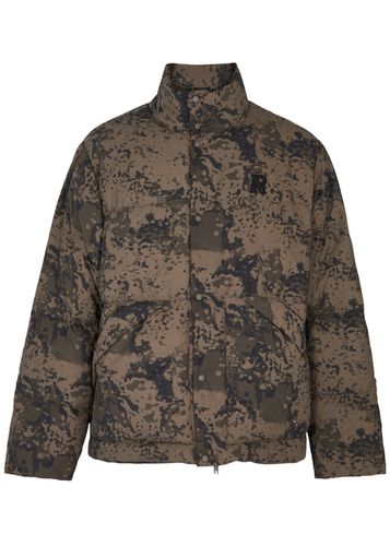 Camouflage-print Quilted Shell Jacket - - L - Represent - Modalova