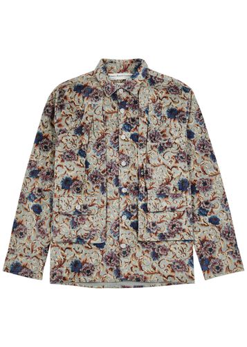 Floral-jacquard Chenille Shirt - - M - Advisory Board Crystals - Modalova