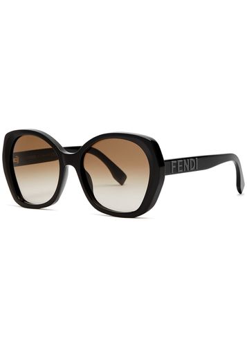 Oversized Round-frame Sunglasses - Fendi - Modalova