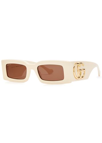 Rectangle-frame Sunglasses - Gucci - Modalova