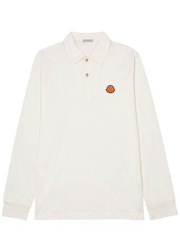 Logo Cotton Polo Shirt - - L - Moncler - Modalova