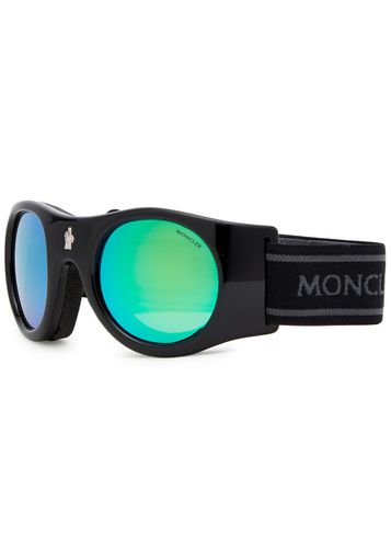 Round-frame Mirrored ski Goggles - Moncler - Modalova