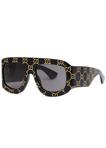 D-frame Mask Sunglasses - Gucci - Modalova