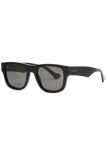 Gucci D-frame Sunglasses - Black - Gucci - Modalova