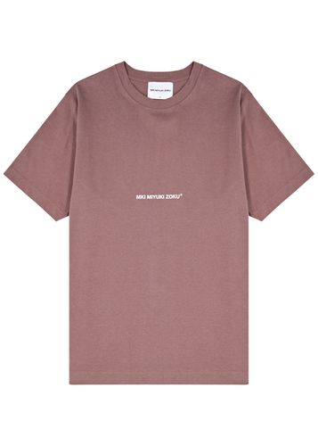 Logo-print Cotton T-shirt - Mki Miyuki Zoku - Modalova