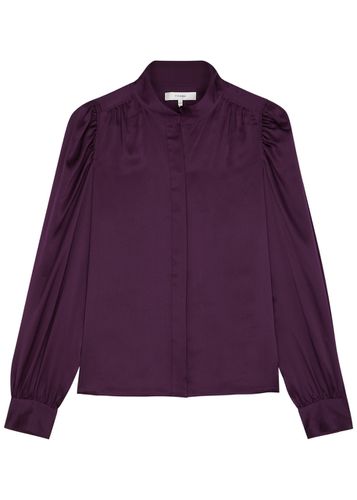 Gillian Silk-satin Shirt - - M (UK12 / M) - Frame - Modalova
