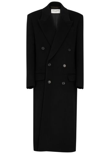 Double-breasted Wool Coat - - 38 (UK10 / S) - Saint Laurent - Modalova