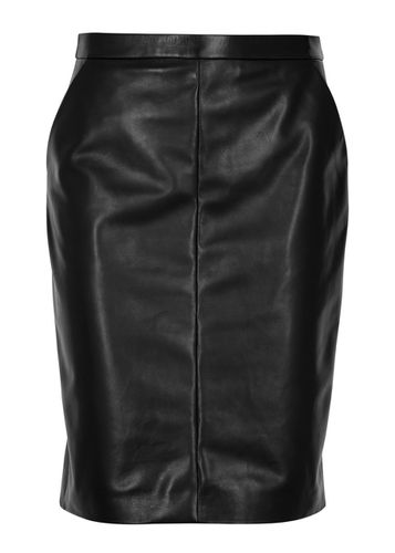 Leather Midi Skirt - - 38 (UK10 / S) - Saint Laurent - Modalova