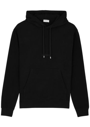 Logo Hooded Cotton Sweatshirt - - S (UK8-10 / S) - Saint Laurent - Modalova