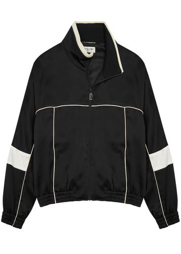 Satin Track Jacket - - 50 (IT50 / L) - Saint Laurent - Modalova