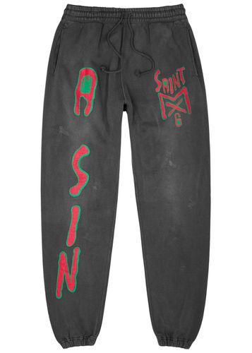Saint Printed Cotton Sweatpants - - M - Saint MXXXXXX - Modalova