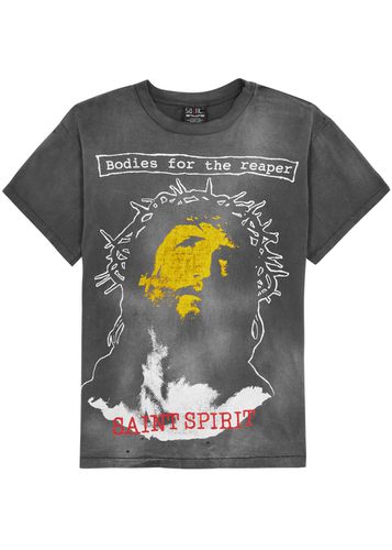 Saint Reaper Printed Cotton T-shirt - Saint MXXXXXX - Modalova