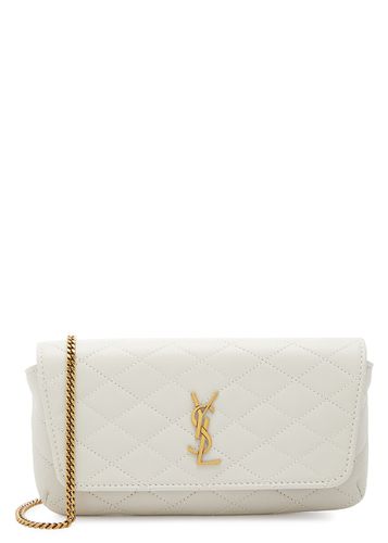 Gaby Quilted Leather Wallet-on-chain - Saint Laurent - Modalova
