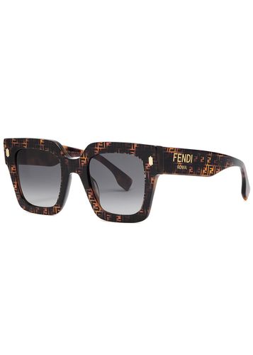 Roma Oversized Square-frame Sunglasses - Fendi - Modalova