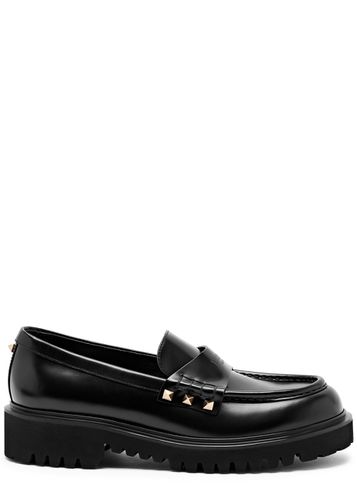 Rockstud-embellished Leather Loafers - - 39 (IT39 / UK6) - Valentino Garavani - Modalova