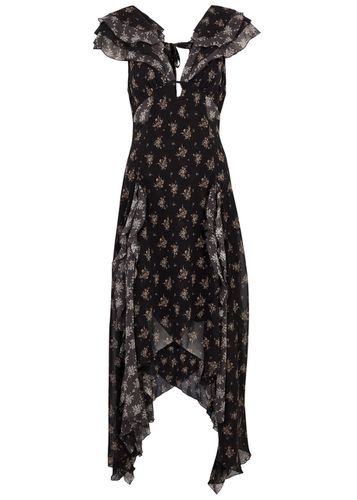 Joaquin Floral-print Chiffon Midi Dress - - L (UK16-UK18 / L) - Free People - Modalova