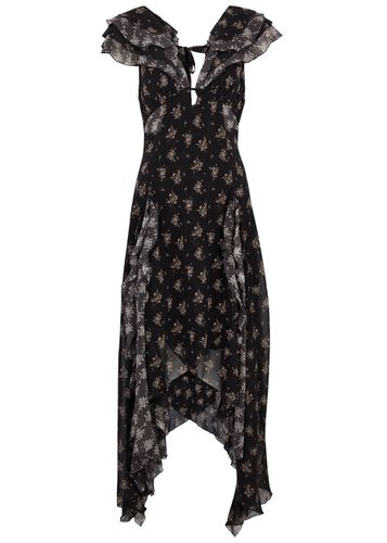 Joaquin Floral-print Chiffon Midi Dress - - M (UK 12-14 / M) - Free People - Modalova