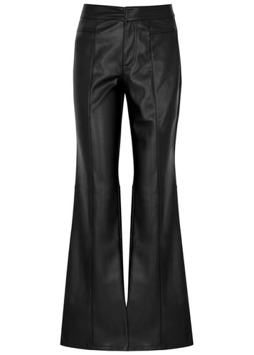 Uptown Flared Faux-leather Trousers - - 2 (UK6 / XS) - Free People - Modalova