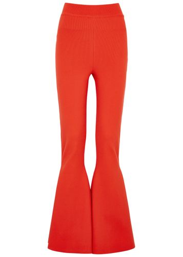 A. W.A. K.E Mode Flared Ribbed-knit Trousers - - M (UK12 / M) - A.W.A.K.E Mode - Modalova