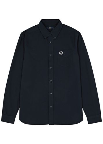 Logo-embroidered Cotton Oxford Shirt - - XL - Fred perry - Modalova
