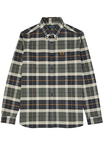 Checked Logo Flannel Shirt - - XL - Fred perry - Modalova