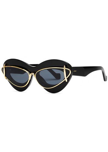 Double-frame Cat-eye Sunglasses - Loewe - Modalova