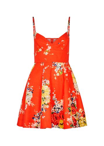 Alight Floral-print Linen Mini Dress - - 1 (UK 10 / S) - Zimmermann - Modalova