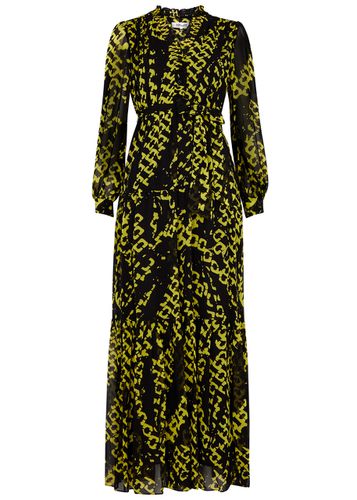 Olenna Printed Chiffon Maxi Dress - - M (UK12 / M) - Diane von Furstenberg - Modalova