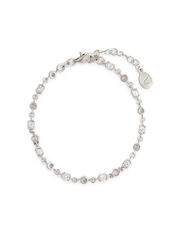 Lyla Crystal-embellished Chain Bracelet - V by Laura Vann - Modalova
