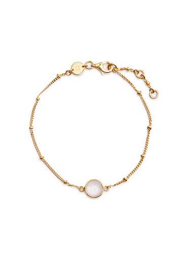 Healing Stone Bobble 18kt Gold-plated Bracelet - Daisy London - Modalova