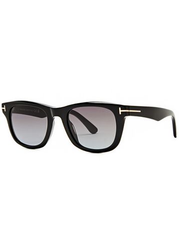 Kendal Wayfarer-style Sunglasses, Sunglasses, , Wayfarer, Designer-engraved Graduated Lenses, 100% UV Protection - Tom ford - Modalova