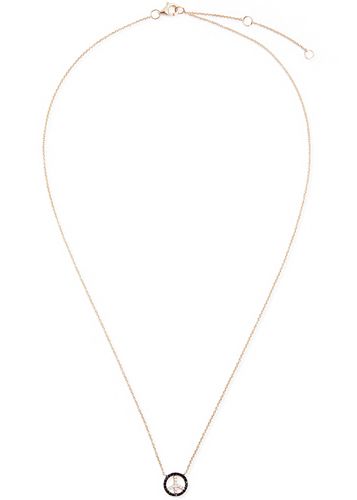 Mini Peace 14kt Necklace - One Size - Roxanne First - Modalova