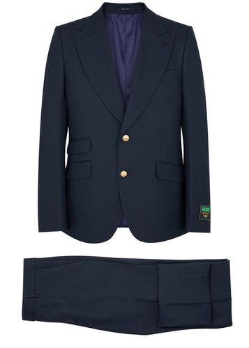 Straight-leg Twill Suit - - 50 (IT50 / L) - Gucci - Modalova