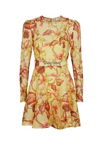 Matchmaker Floral-print Linen-blend Mini Dress - - 0 (UK 8 / S) - Zimmermann - Modalova