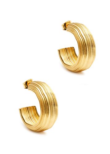 Abluvio 18kt Vermeil Hoop Earrings - Louis Abel - Modalova