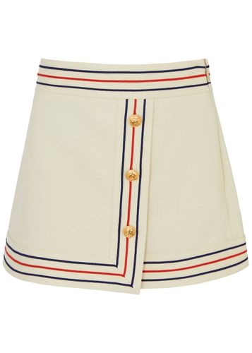 Striped Cotton-blend Mini Skirt - - 40 (UK8 / S) - Gucci - Modalova