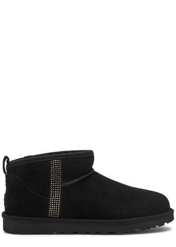 Classic Ultra Mini Bling Suede Ankle Boots - - 9 (IT40 / UK7) - Ugg - Modalova